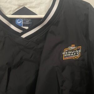 Miller Genuine Draft Nylon Pullover XL